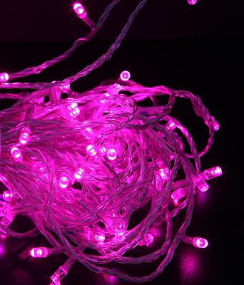 Комплект гирлянды Laitcom 100м., 5x20м, 1000 LED, IP54, 24V, черн. пр. PVC, розовый Комплект гирлянды Laitcom 100м., 5x20м, 1000 LED, IP54, 24V, черн. пр. PVC, розовый